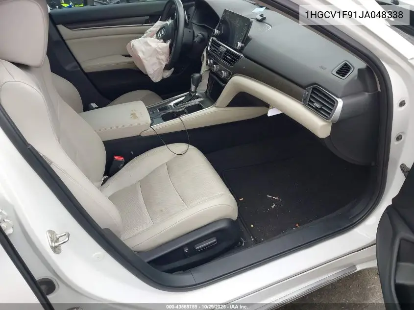 1HGCV1F91JA048338 2018 Honda Accord Touring