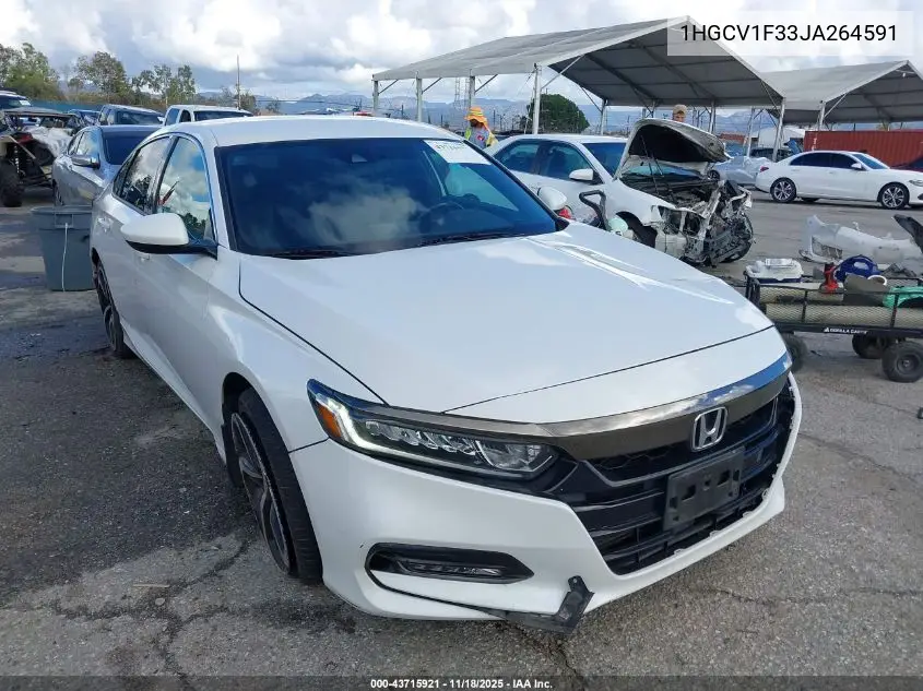 1HGCV1F33JA264591 2018 Honda Accord Sport