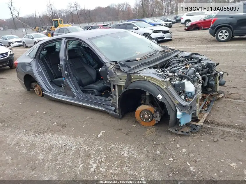 1HGCV1F91JA056097 2018 Honda Accord Touring