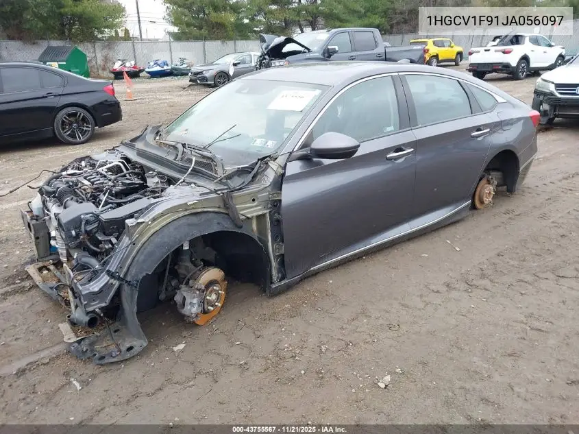 1HGCV1F91JA056097 2018 Honda Accord Touring