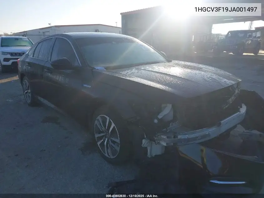 1HGCV3F19JA001497 2018 Honda Accord Hybrid