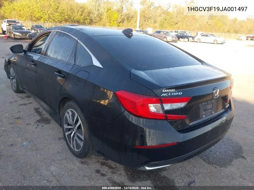 1HGCV3F19JA001497 2018 Honda Accord Hybrid