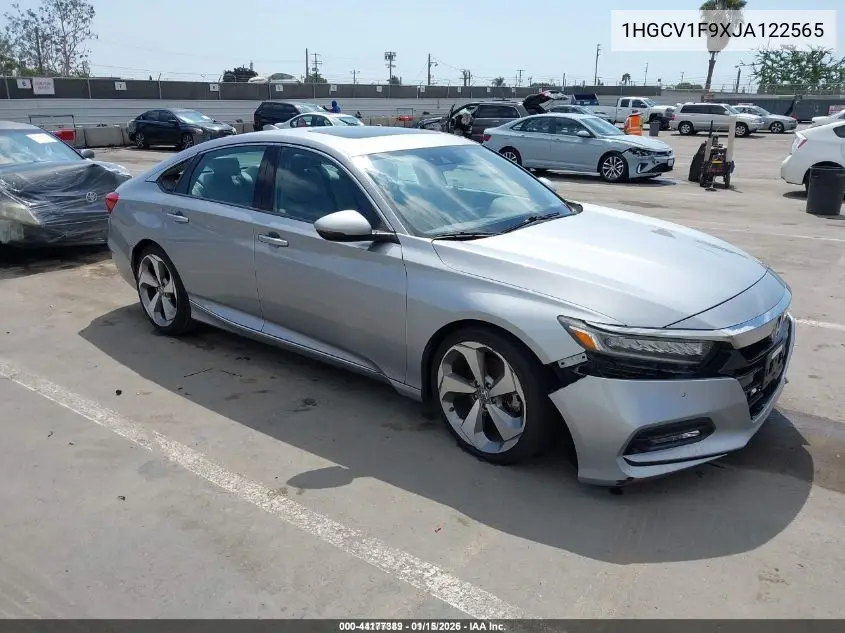 1HGCV1F9XJA122565 2018 Honda Accord Touring