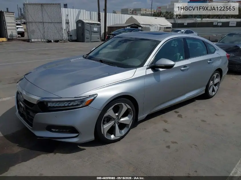 1HGCV1F9XJA122565 2018 Honda Accord Touring