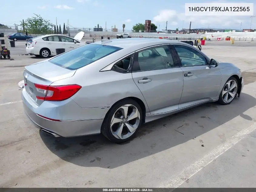 1HGCV1F9XJA122565 2018 Honda Accord Touring