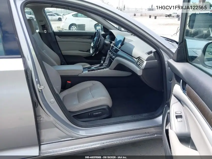 1HGCV1F9XJA122565 2018 Honda Accord Touring