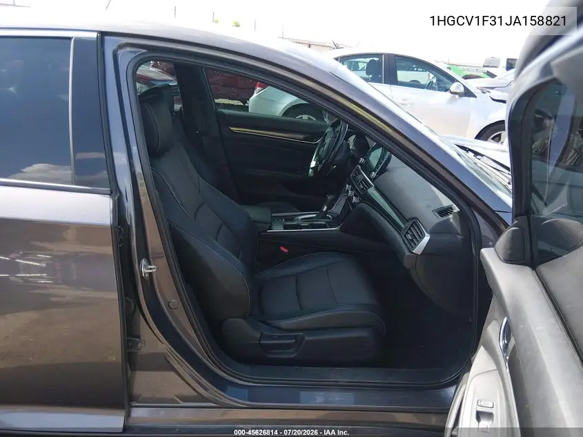 2018 Honda Accord Sport VIN: 1HGCV1F31JA158821 Lot: 45626814