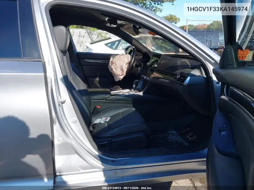 1HGCV1F33KA145974 2019 Honda Accord Sport
