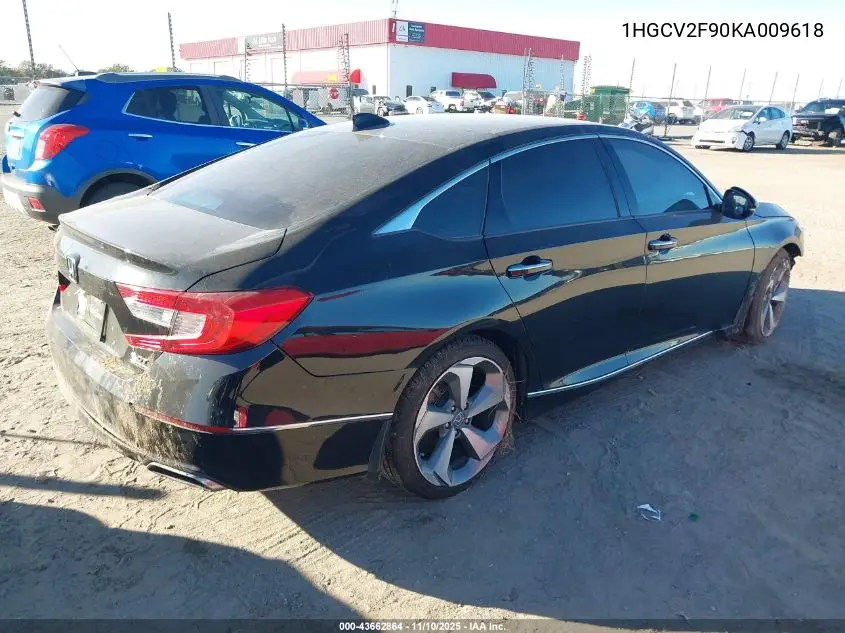 1HGCV2F90KA009618 2019 Honda Accord Touring 2.0T