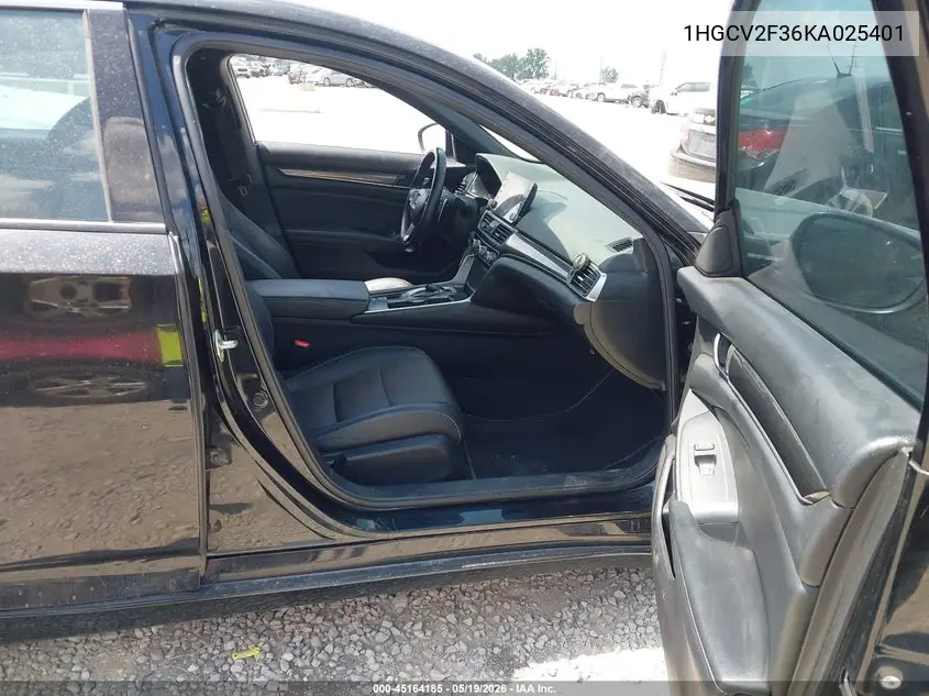 1HGCV2F36KA025401 2019 Honda Accord Sport 2.0T