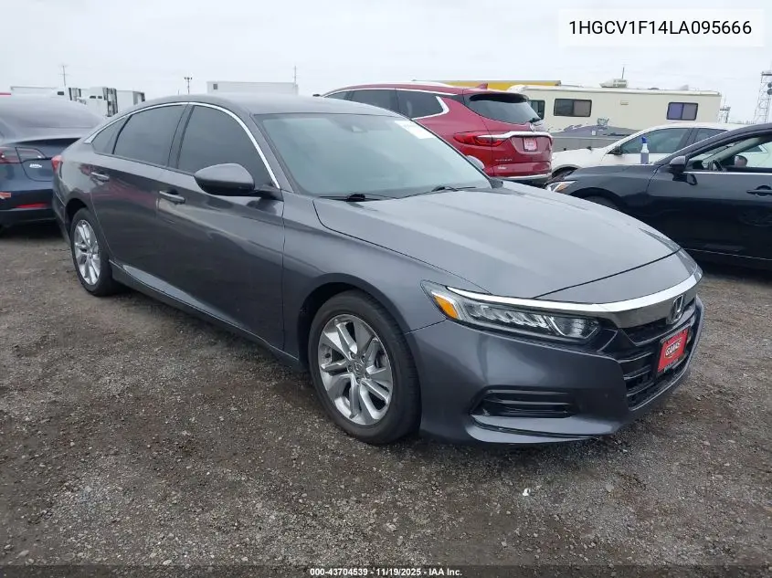 1HGCV1F14LA095666 2020 Honda Accord Lx