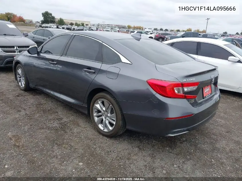 1HGCV1F14LA095666 2020 Honda Accord Lx