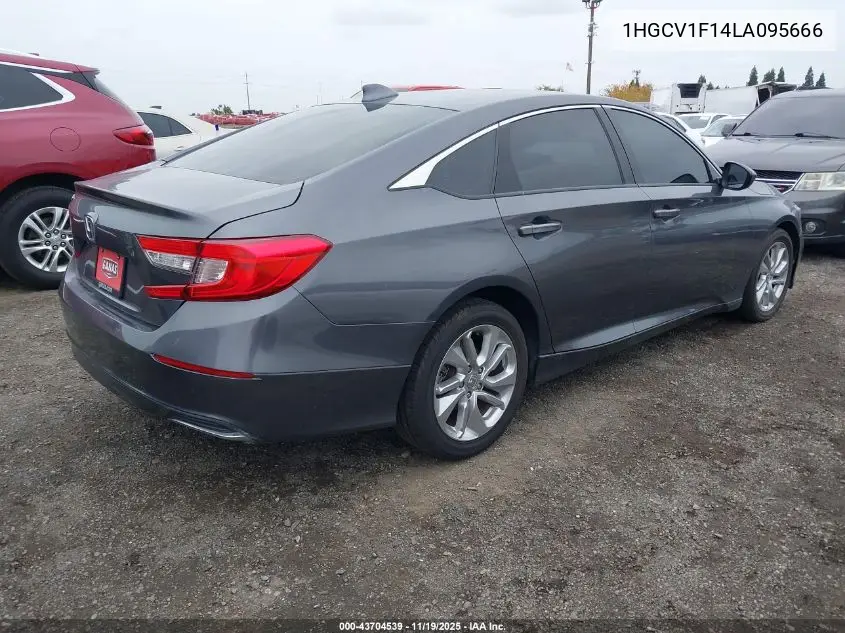 1HGCV1F14LA095666 2020 Honda Accord Lx