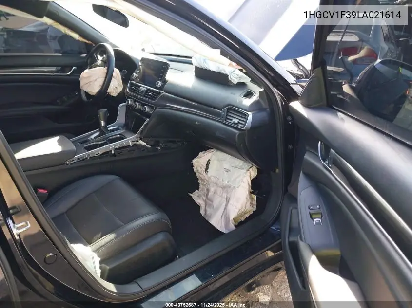 1HGCV1F39LA021614 2020 Honda Accord Sport
