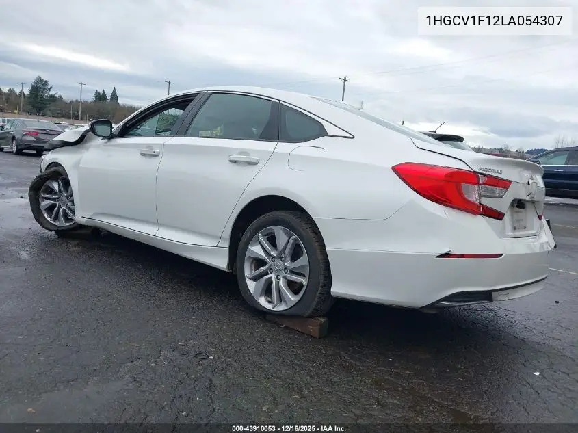 1HGCV1F12LA054307 2020 Honda Accord Lx