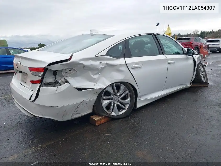 1HGCV1F12LA054307 2020 Honda Accord Lx
