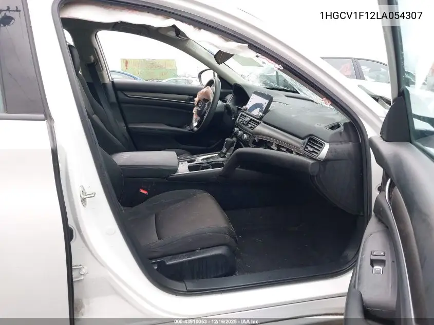 1HGCV1F12LA054307 2020 Honda Accord Lx