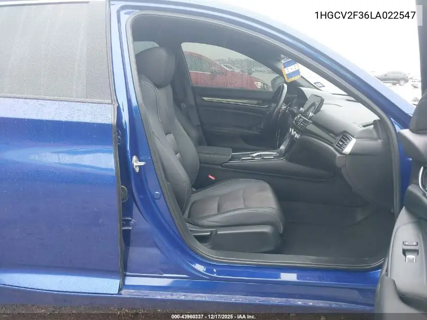 1HGCV2F36LA022547 2020 Honda Accord Sport 2.0T