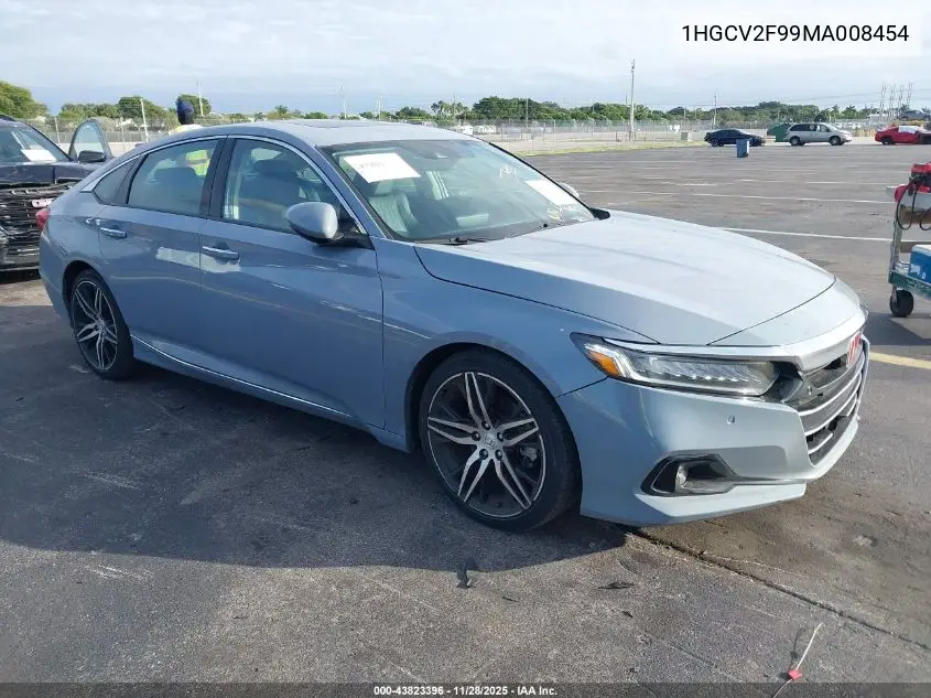 1HGCV2F99MA008454 2021 Honda Accord Touring