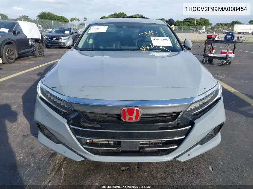 1HGCV2F99MA008454 2021 Honda Accord Touring