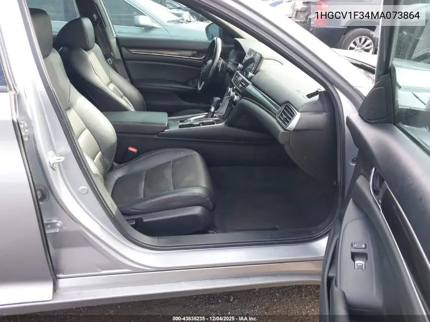 1HGCV1F34MA073864 2021 Honda Accord Sport