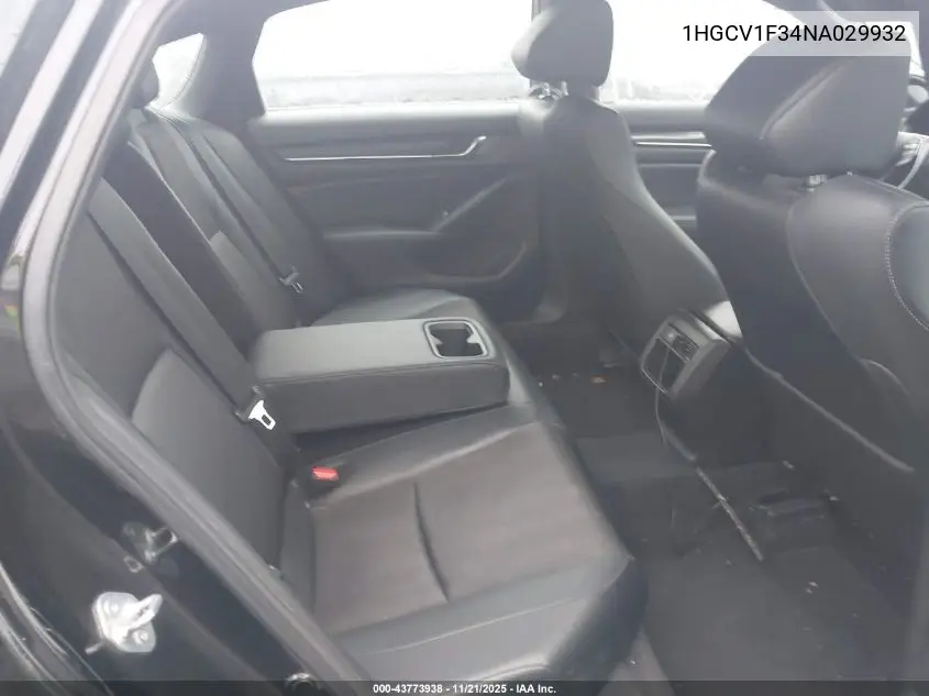 1HGCV1F34NA029932 2022 Honda Accord Sport