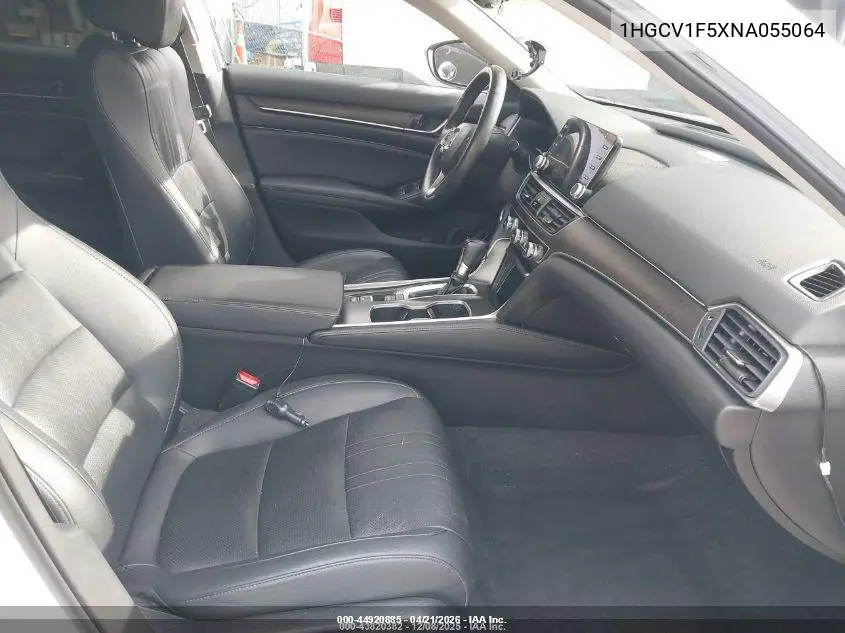 1HGCV1F5XNA055064 2022 Honda Accord Ex-L