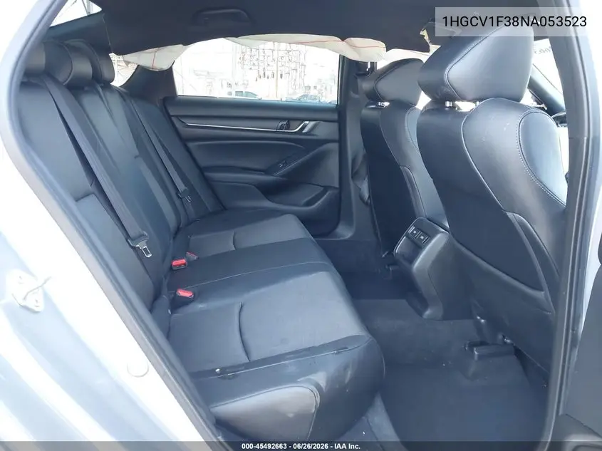 2022 Honda Accord Sport VIN: 1HGCV1F38NA053523 Lot: 45492663