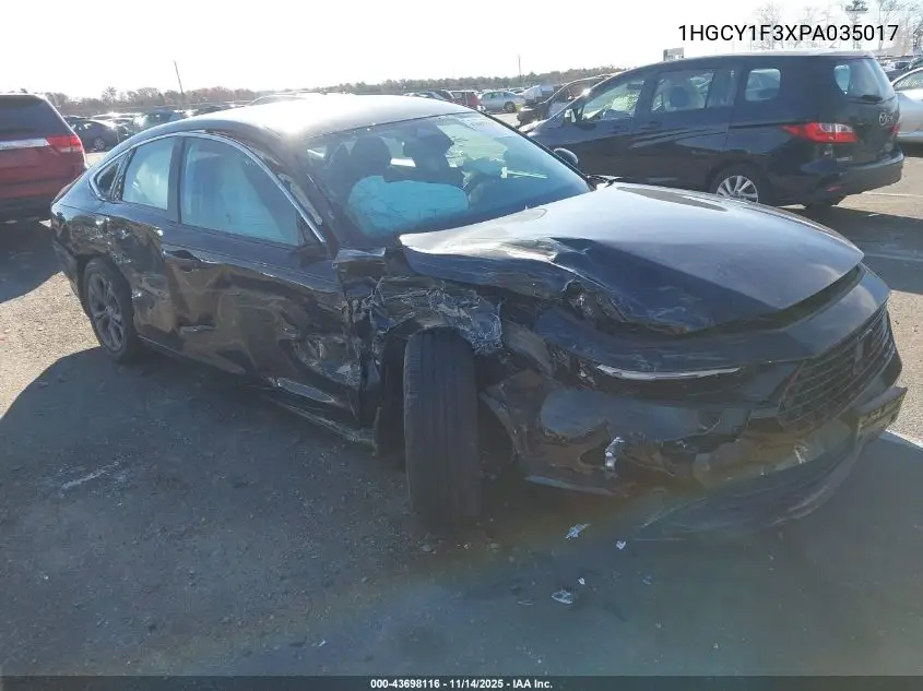 1HGCY1F3XPA035017 2023 Honda Accord Ex