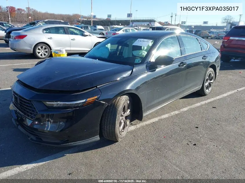 1HGCY1F3XPA035017 2023 Honda Accord Ex