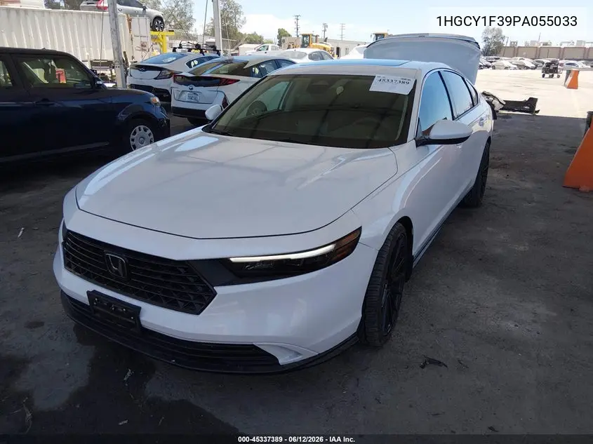 2023 Honda Accord Ex VIN: 1HGCY1F39PA055033 Lot: 45337389