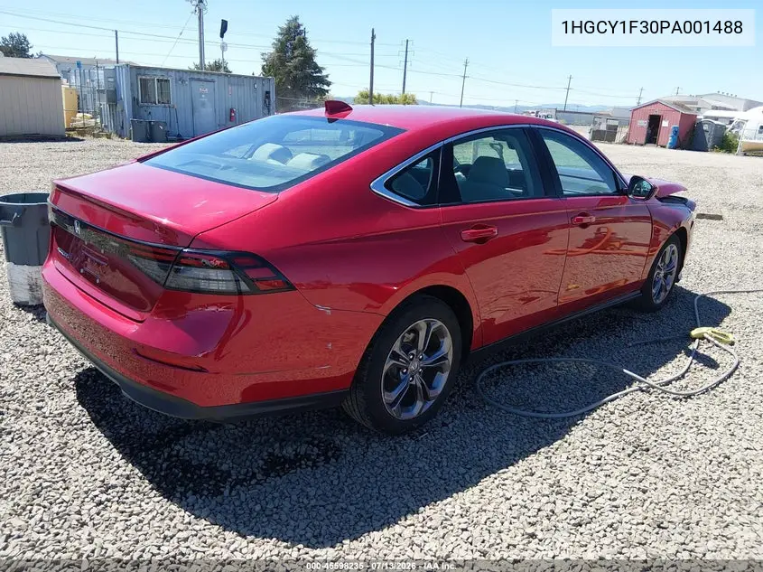 2023 Honda Accord Ex VIN: 1HGCY1F30PA001488 Lot: 45598235
