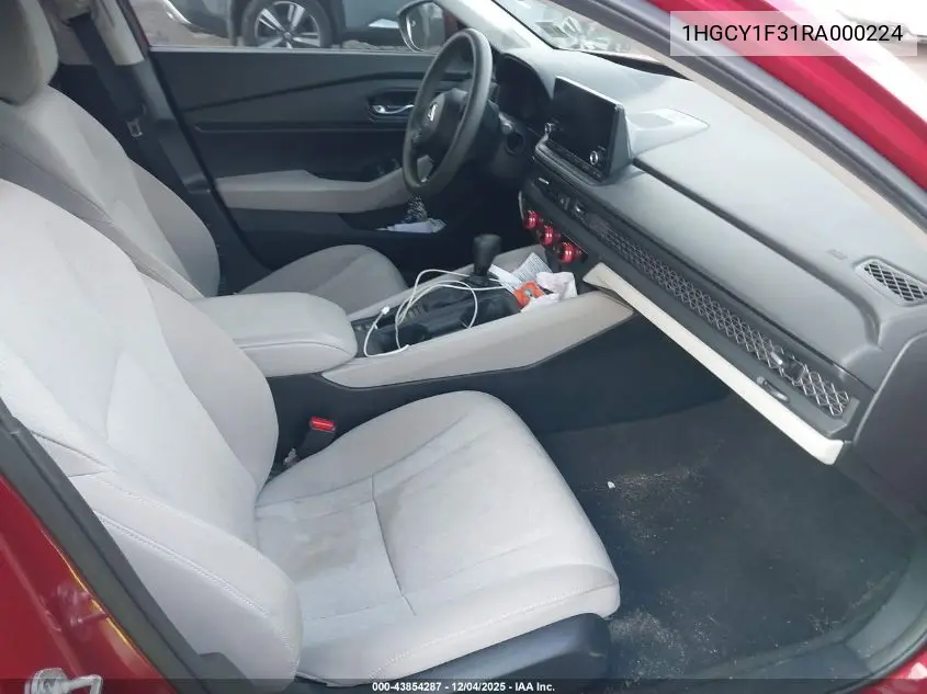 1HGCY1F31RA000224 2024 Honda Accord Ex