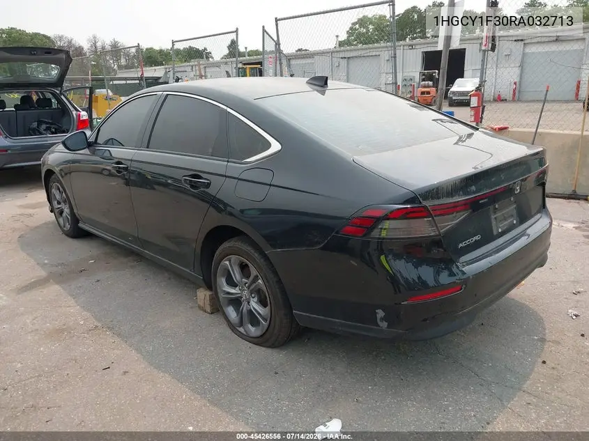 2024 Honda Accord Ex VIN: 1HGCY1F30RA032713 Lot: 45426556