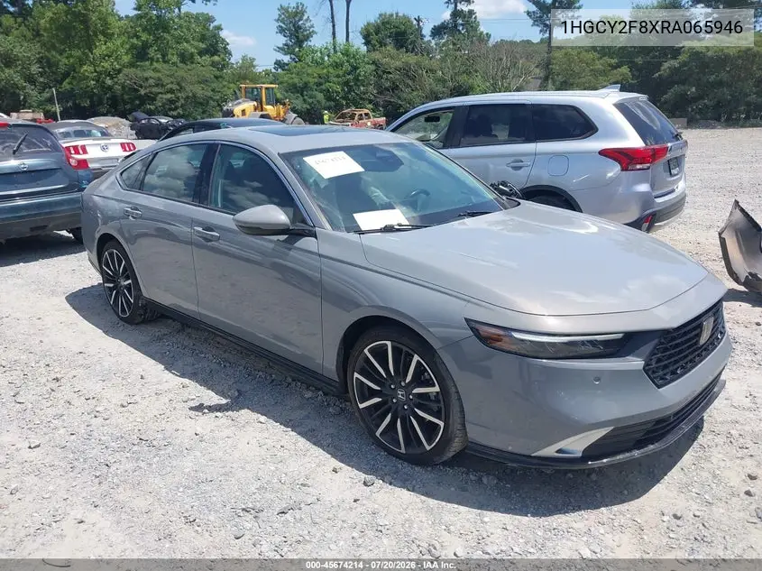 2024 Honda Accord Hybrid Touring VIN: 1HGCY2F8XRA065946 Lot: 45674214