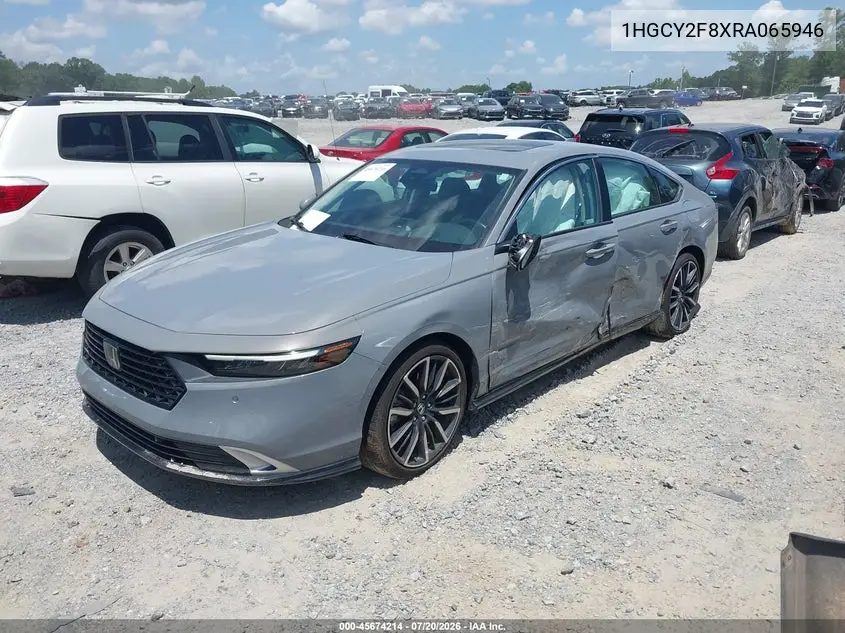 2024 Honda Accord Hybrid Touring VIN: 1HGCY2F8XRA065946 Lot: 45674214