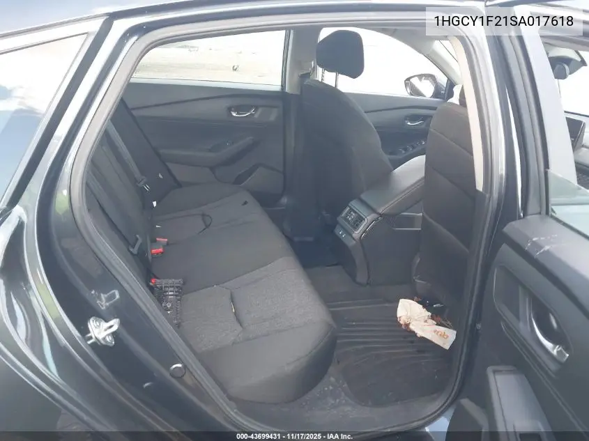 1HGCY1F21SA017618 2025 Honda Accord Lx