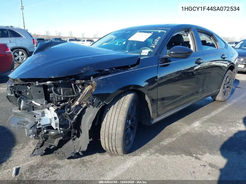 1HGCY1F44SA072534 2025 Honda Accord Se