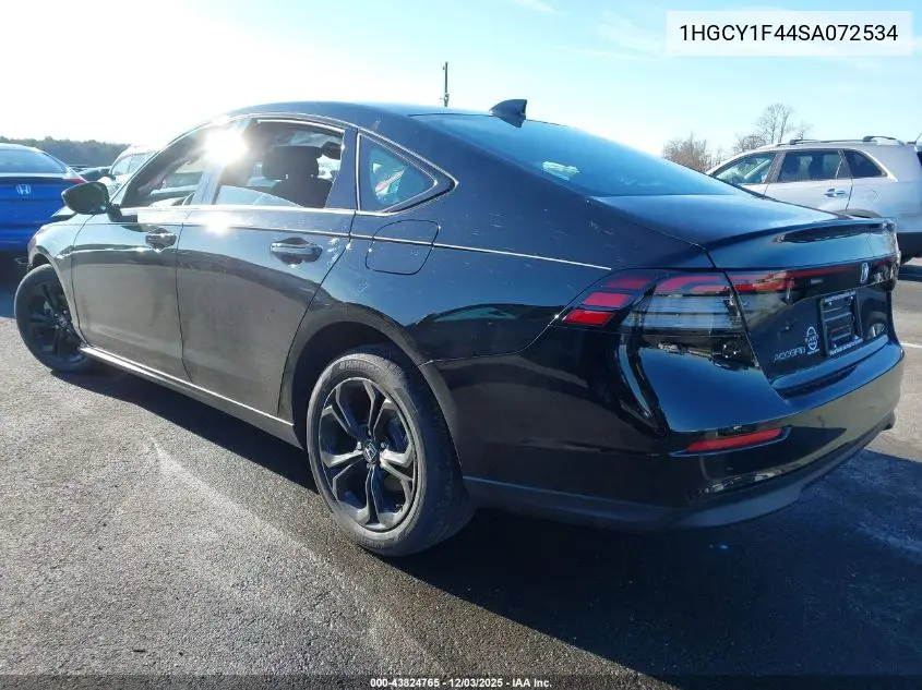1HGCY1F44SA072534 2025 Honda Accord Se