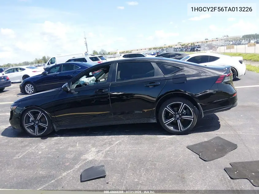 2026 Honda Accord Hybrid Sport VIN: 1HGCY2F56TA013226 Lot: 45668369