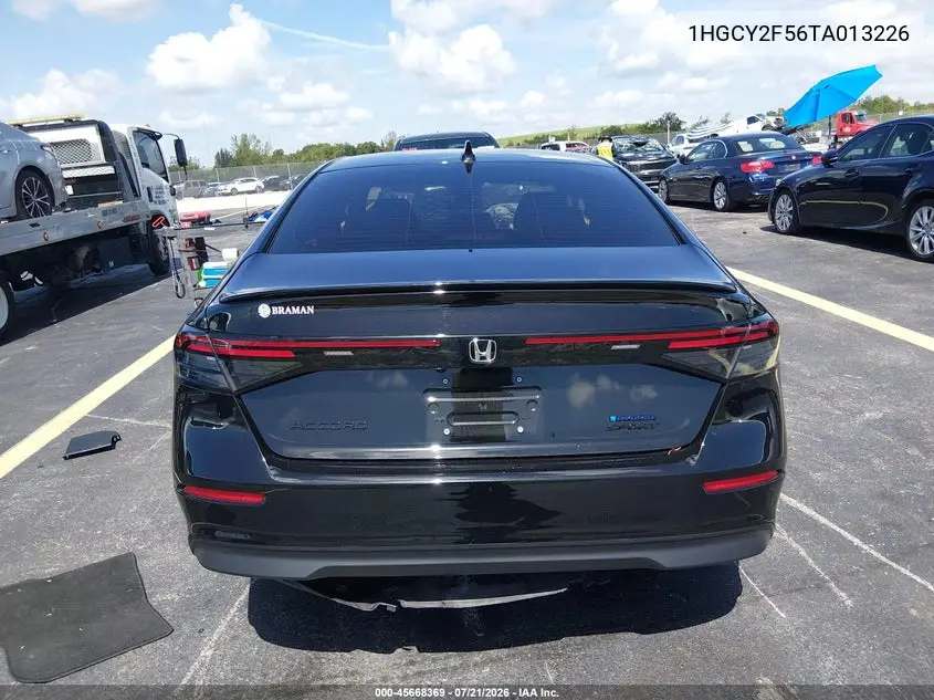 2026 Honda Accord Hybrid Sport VIN: 1HGCY2F56TA013226 Lot: 45668369