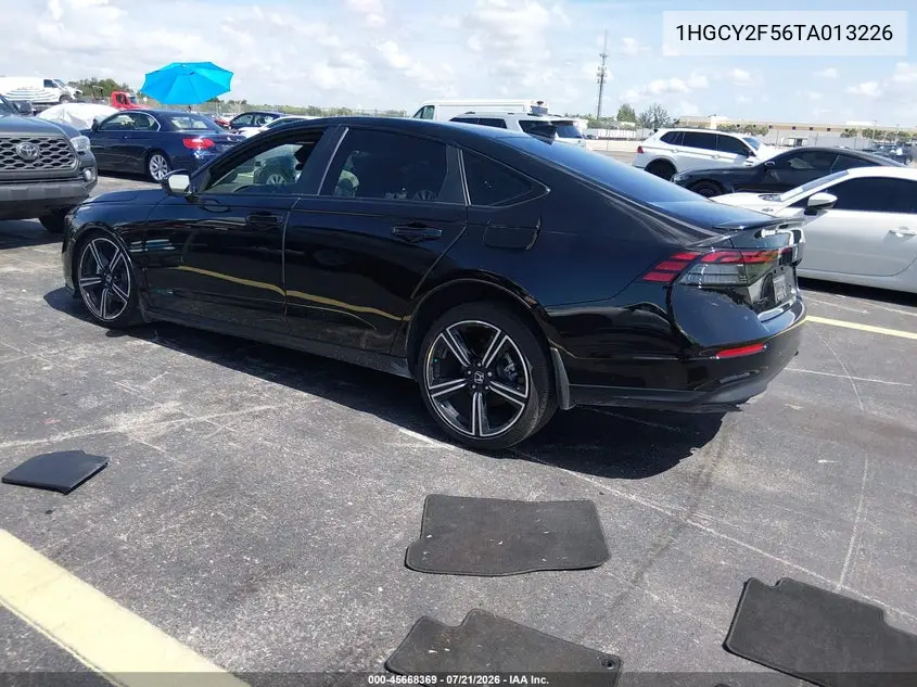 2026 Honda Accord Hybrid Sport VIN: 1HGCY2F56TA013226 Lot: 45668369