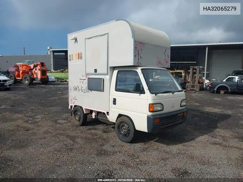 1993 Honda Acty VIN: HA32065279 Lot: 44693223