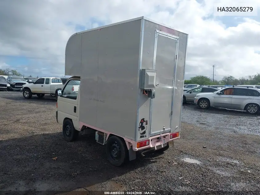 1993 Honda Acty VIN: HA32065279 Lot: 44693223