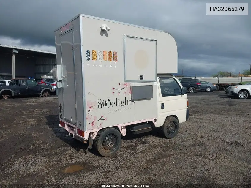 1993 Honda Acty VIN: HA32065279 Lot: 44693223