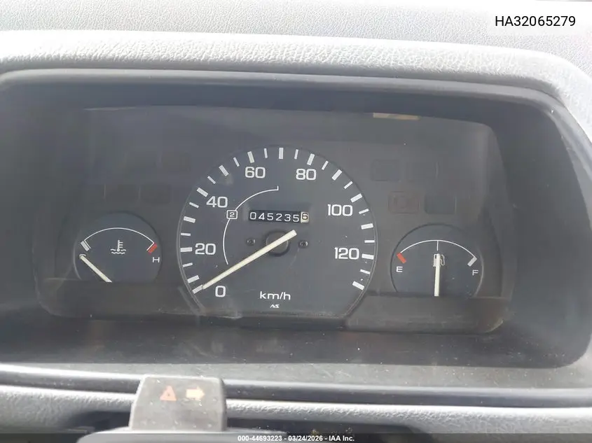 1993 Honda Acty VIN: HA32065279 Lot: 44693223
