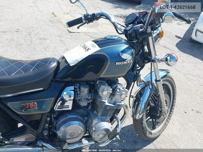 1976 Honda Cb600F VIN: LOT-1-42621668 Lot: 42621668