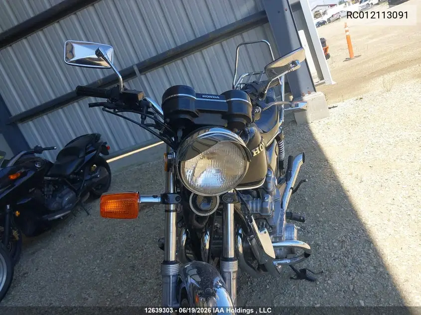 1980 Honda Cb750 VIN: RC012113091 Lot: 12639303