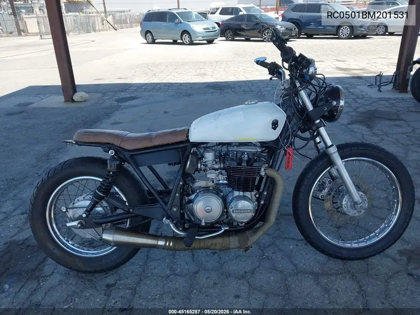 1981 Honda Cb650 VIN: RC0501BM201531 Lot: 45165287