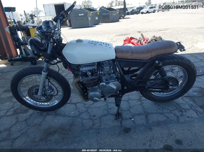 1981 Honda Cb650 VIN: RC0501BM201531 Lot: 45165287